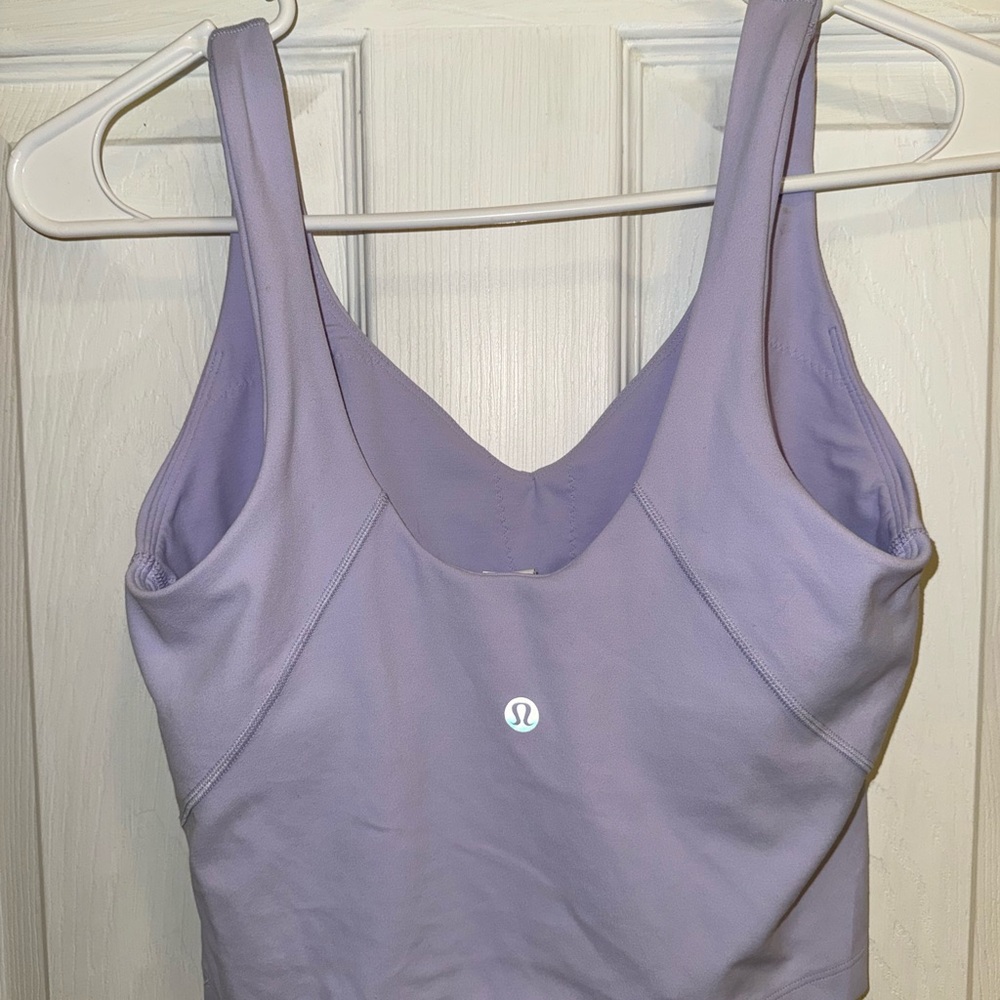 Lululemon Lavender Align Crop - Picture 2 of 4